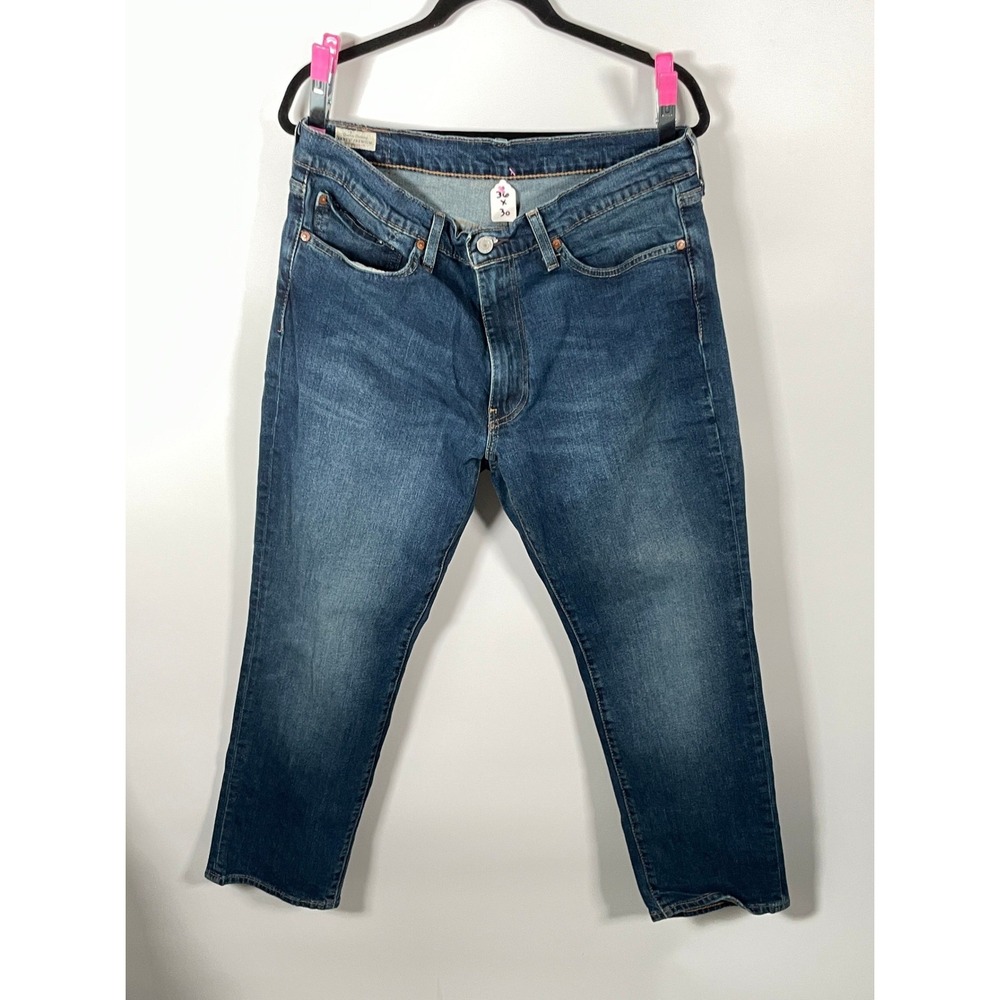 Levis Premium Mens 511 Slim Fit Blue Denim Jeans 36x30